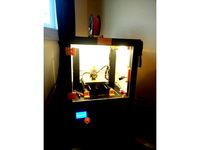Ikea Enclosure for Monoprice Maker Select/Wanhao Duplicator i3 by dirtsky