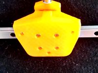 Vertical carriage for MGN12 rail on X-axis by TommyA