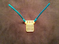 walkera devo10 receiver bracket with antenna holder by occi