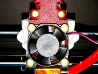WINOMO 's support with cooling duct, for Rappy Sharebot by Mecofonte