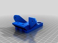 D or C-Bot Lower Bearing/Idler Mount for Z screw by kabar03