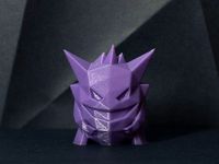 Gengar Low-poly Pokemon by 3D-mon