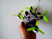 RotorX Atom 122 Runcam Owl canopy by t4b_