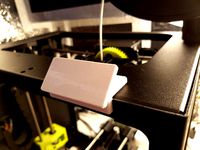 LulzBot Mini TFT Screen Mounting bracket by eirikso