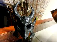 Daedric Helmet by SavageWarlord