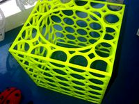 Tissue box cover-Large Circle by forrozza