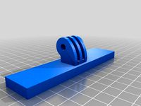 Binder Clip Go Pro Camera Mount for 3D printer Bed by 3DExtruded