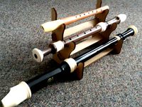 Laser Cut Cardboard Recorders Rack by gubutek