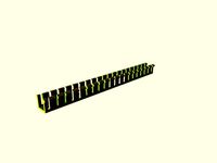 Square Wire Loom / Cable Way by SPICETRADERS