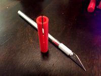 X-Acto Knife Cover by Zweben