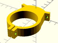 Customizable MPCNC mount for round tools by tkbletsc