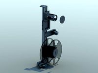 Filament spool holder and guide by M3chTronic
