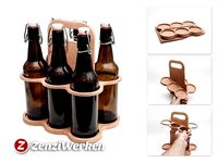 Flat-pack Beer Crate cnc/laser by ZenziWerken