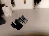 Replacement catch for single-legged IKEA laptop table by hyperair