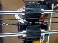 Bearing blocks for Wanhao Duplicator i3 by dacmatix