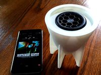 Bomb Shell Bluetooth Speaker Housing by jim_sab