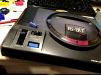 Sega Genesis / Mega Drive RESET button by martinx72