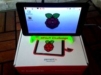 Raspberry Pi 7 inch Touch Screen Stand by CJA3D