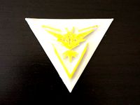 Team Instinct Badge by TheGastlyGuy