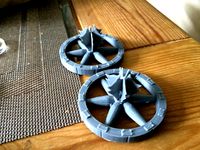 wheel chariot dwarves from The Lord of the Rings The Battle of the Five Armies by humistrefa