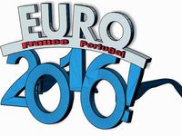 UEFA 2016- Final glasses france-portugal by myimpression3d