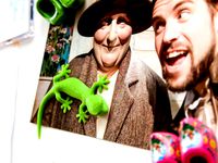 Gecko DeskPal Fridge Magnet by ChunkySteveo