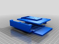 Ghetto Station Antenna Tracker VRX Receiver mount by inis
