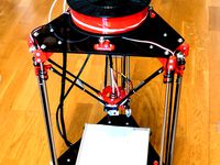 RepRap Delta Rostock Mini Pro 2 by gammarostock