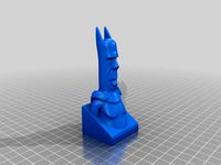 Batman Bust Sculpt by FuzziGecko