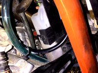 KTM Radiator Overflow Bottle Holder by Camco