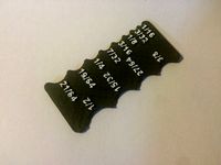 Fillet Gauge Inch by TnaTmr