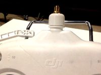 sma conector antenna adapter for Phantom 3 STD  by benjasans