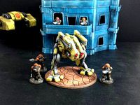 Faust Heavy Combat Drone (15mm scale) by dutchmogul