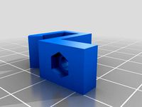 Hephestos Y Axis Endstop Screw Holder by thelokish