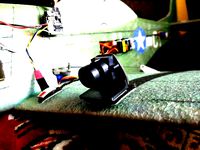 Very simple plate/holder for FPV cam (32x32 board size) by mrdROb