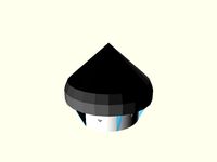 Roof Vent Cap by djdelorie