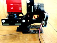 Support ZM250 Turnigy Mobius 2 Axis Gimbal by EB5TC