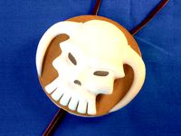 One Piece - Ace's Skull Pendant by Spoolishness