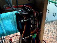 80 mm CPU fan support for RAMPS 1.4 by andcl