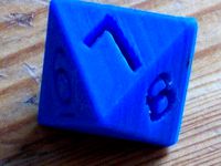 8 sided die (dice) by barty3d