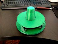 Universal turntable spool holder by Noonestuff