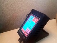 Bedside Raspberry Pi Console Case for 3.5" PiTFT by kevinkahn