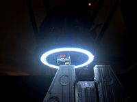 LED Light Ring Mount  for Rostock Max Effector Platform - Fan Shroud Combo by sliggy