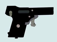 Kolibri 2.7mm pistol by Snorri