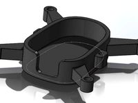Keychain Camera Under-Skids Mount by crimson66