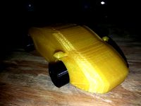 Car with printable wheels by theroar