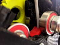 Lulzbot Extruder Mod for Printing Flexible Filaments by CheeseJam