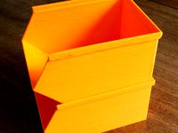 Stackable storage bins or trays for the garage, shed or office by iDig3Dprinting