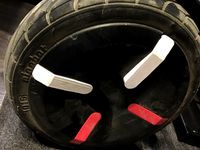 Ninebot mini Pro Wheel Blades by AlexNZ
