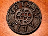 BMG Sewer Cover - Gotham City by jambulance
